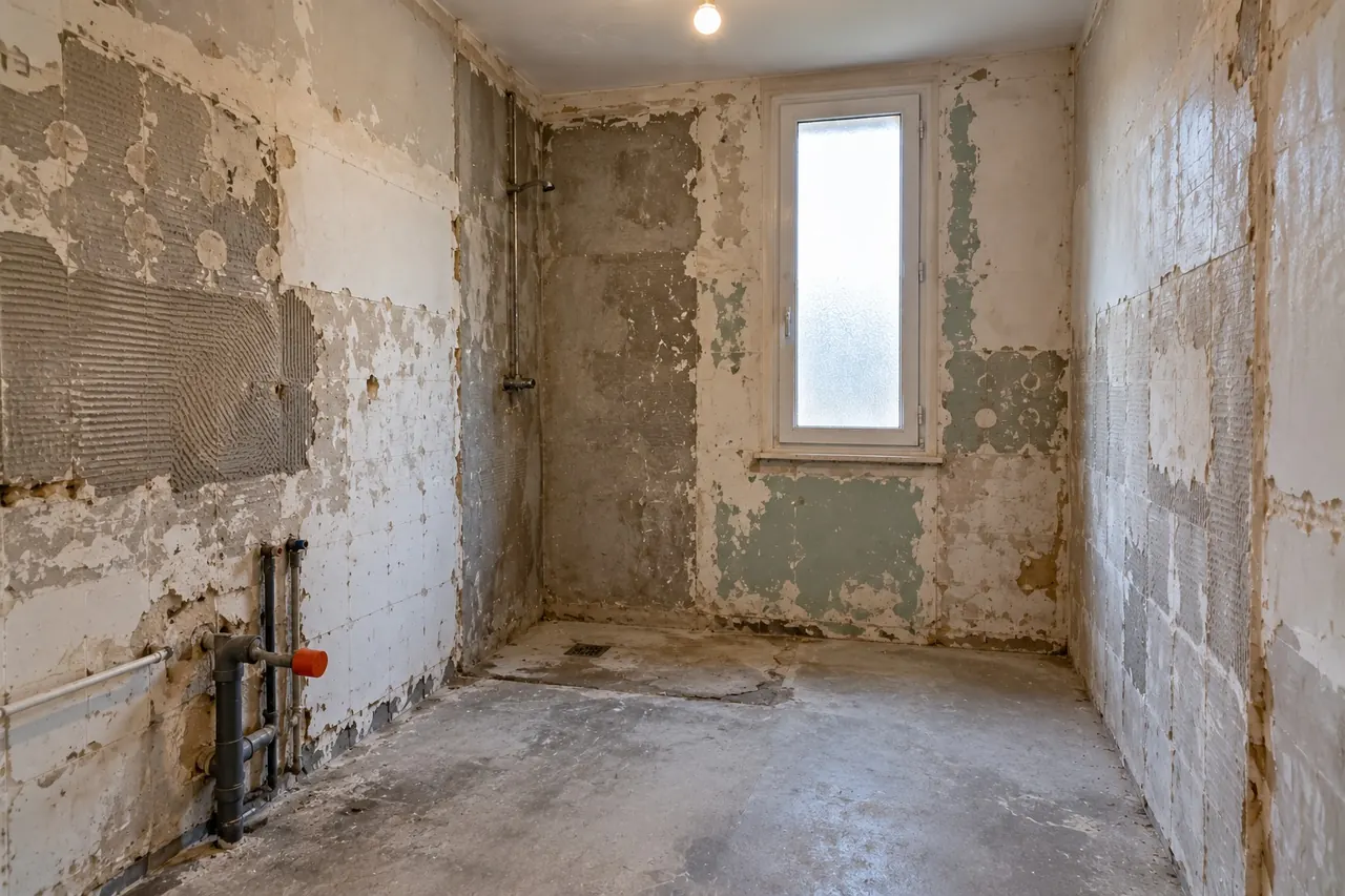 Carrelage et faïence avant les travaux